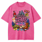Vintage She's From Texas I Can Tell Big Red Shirt