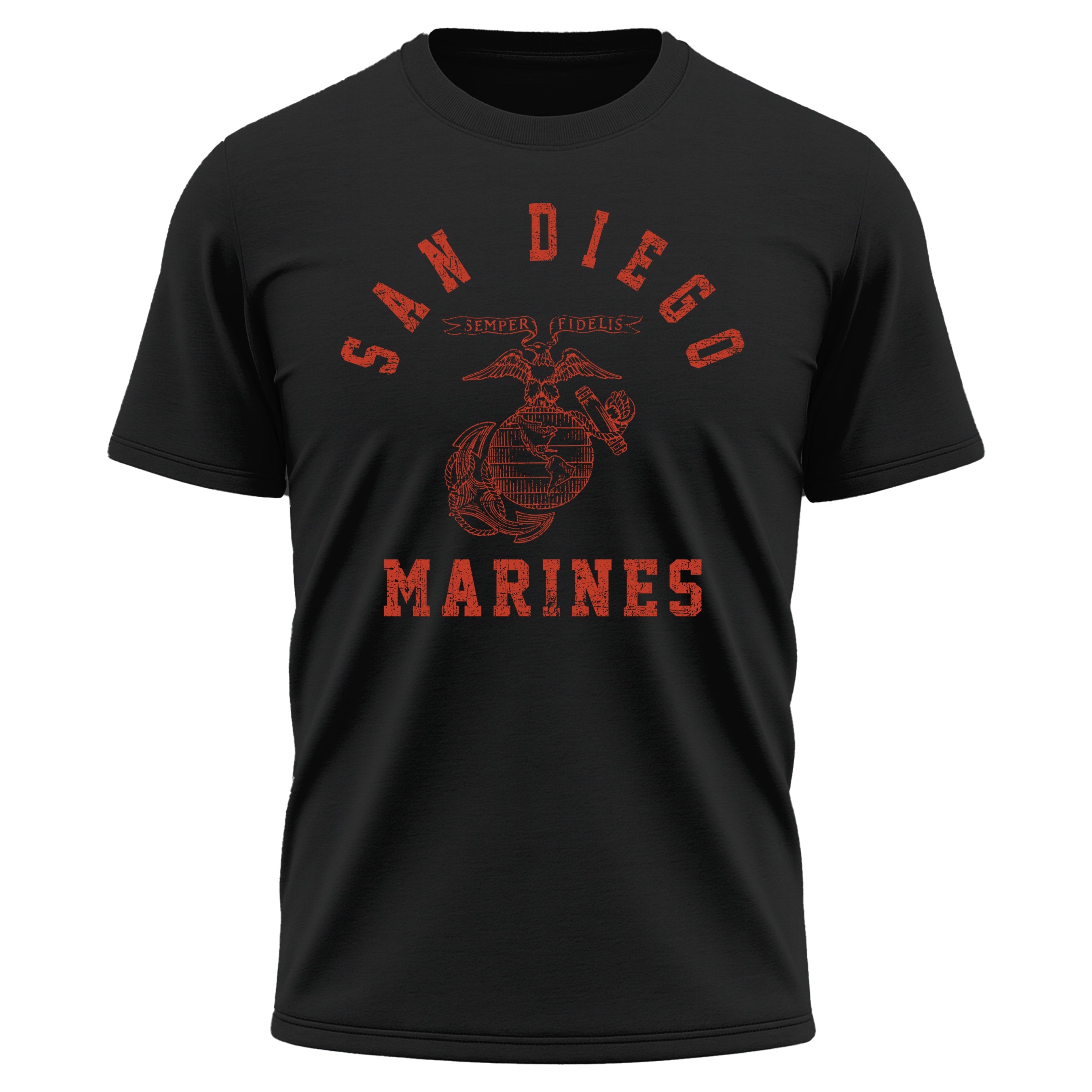 USMC Old School San Diego Training Performance T-shirt