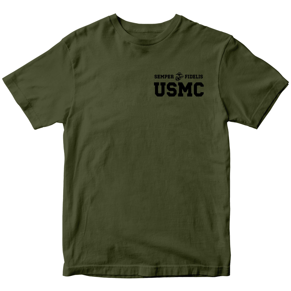 USMC Semper Fi Varsity T-shirt