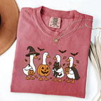 Silly Goose Halloween Comfort Colors T-Shirt