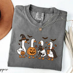 Silly Goose Halloween Comfort Colors T-Shirt