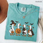 Silly Goose Halloween Comfort Colors T-Shirt