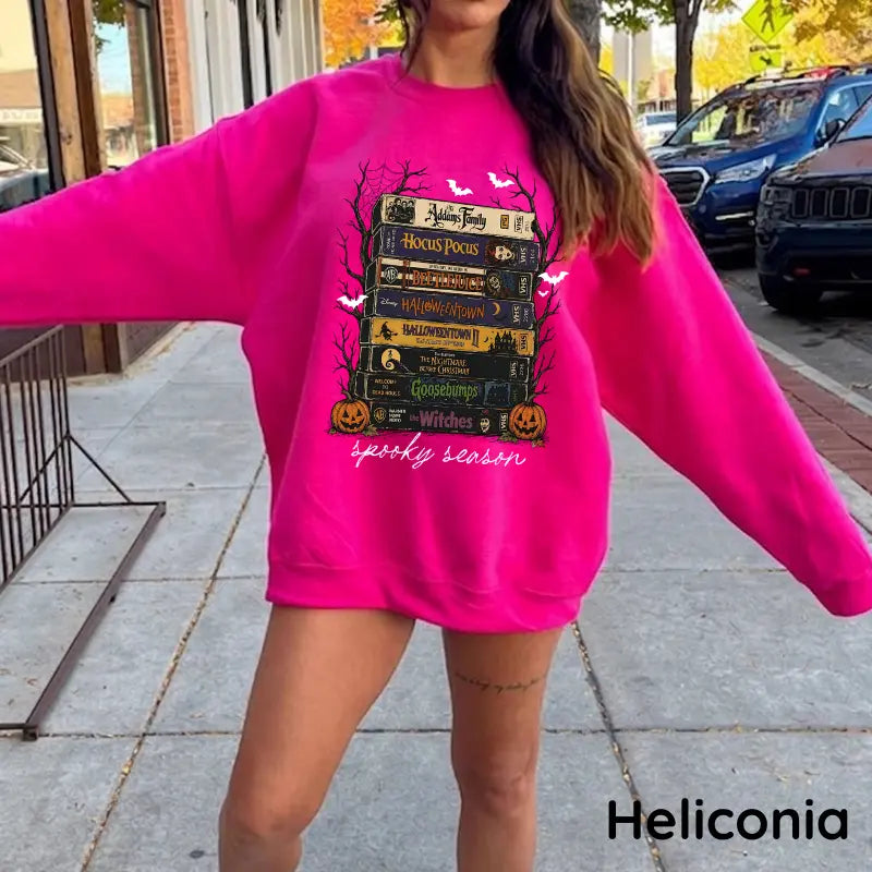 Vintage Halloween Movie Sweater
