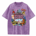 Vintage She's From Texas I Can Tell Big Red Shirt