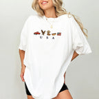 USA Icons Graphic T-shirt