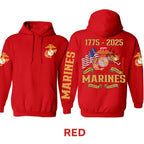 Marine Corps Veteran Hoodie, Marine Brotherhood “Semper Fidelis” Hoodie