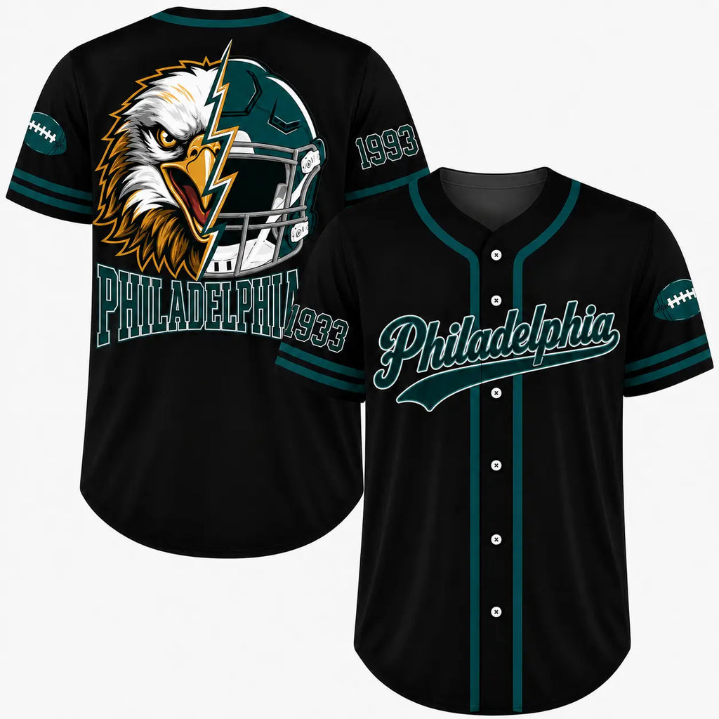 Football Team Baseball Jersey, Game Day Shirt for Football Lover
