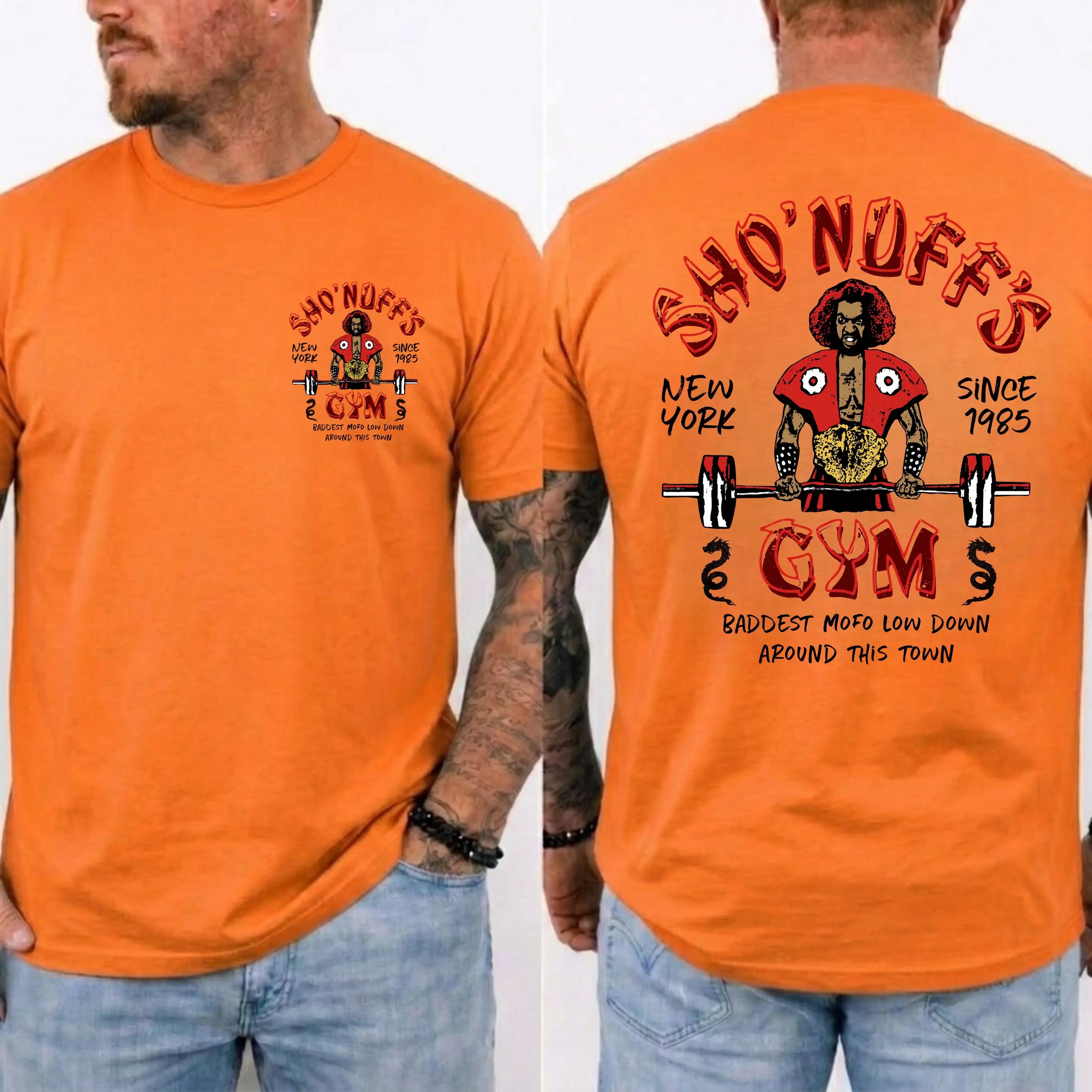Sho'Nuff's Gym Vintage Martial Arts Graphic T-Shirt