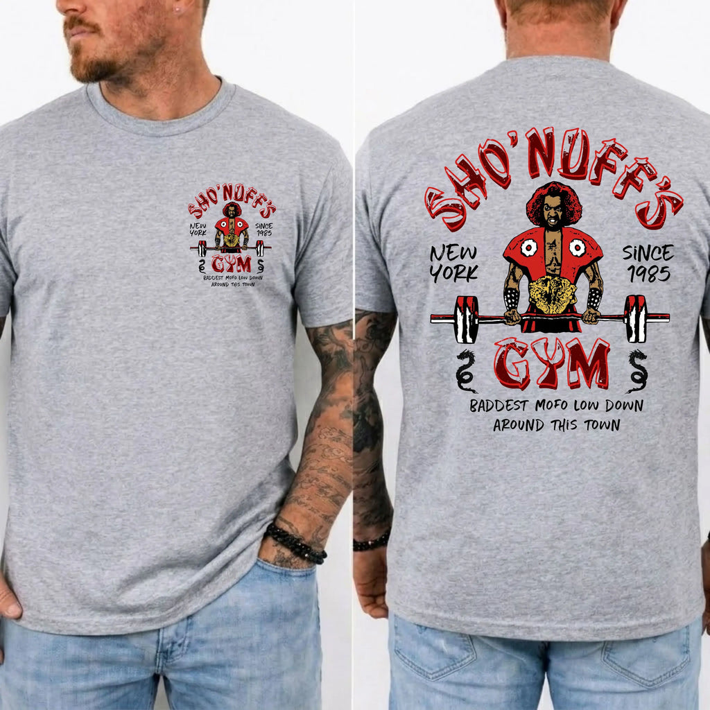 Sho'Nuff's Gym Vintage Martial Arts Graphic T-Shirt