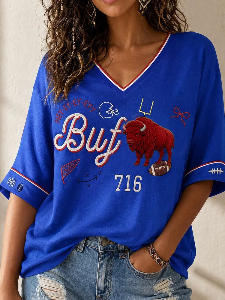 Women's Rugby Lovers Print Shirt