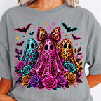 Leopard Ghost Halloween Shirt