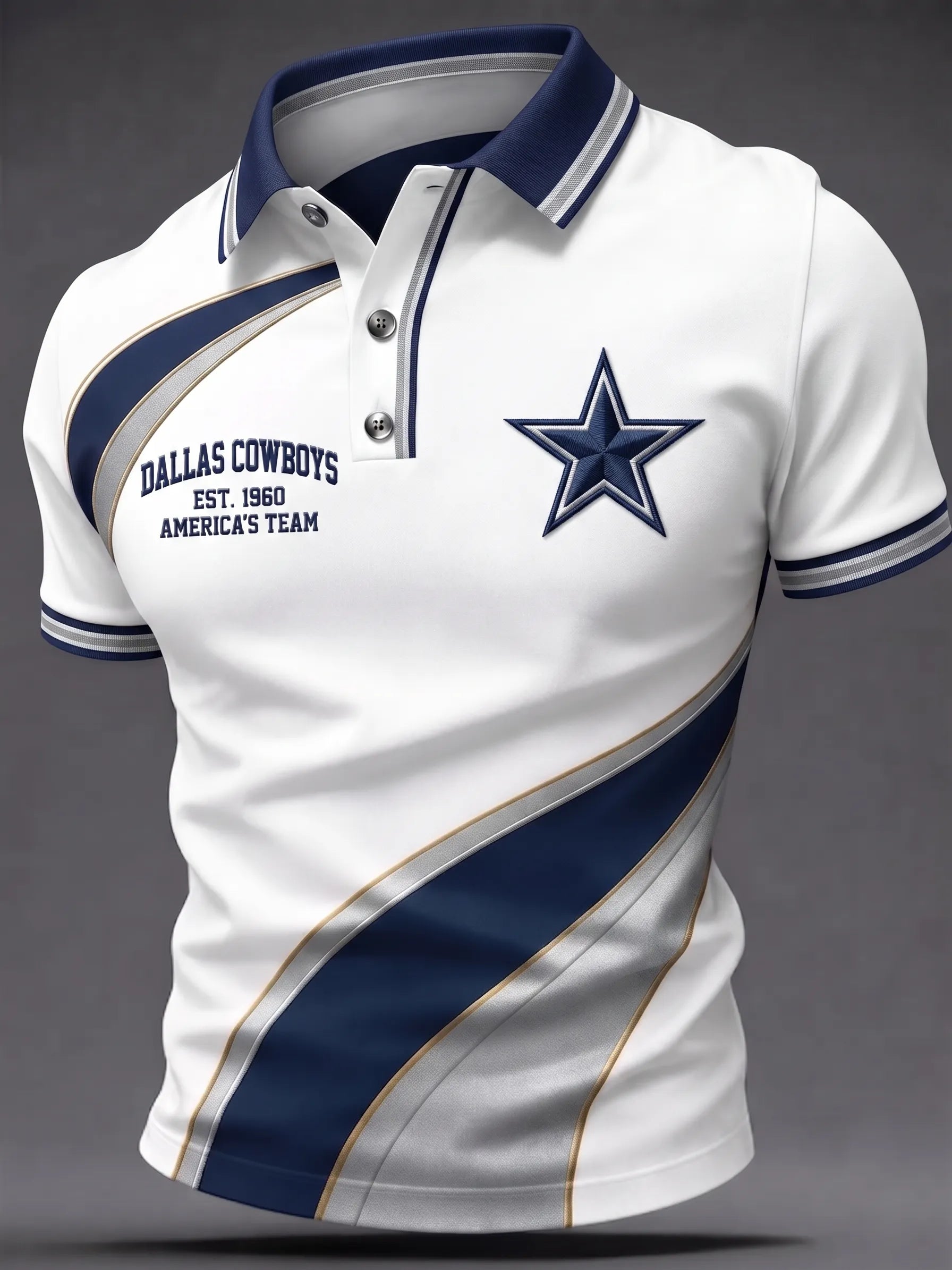 Men's Football   Short-Sleeve Polo Shirt