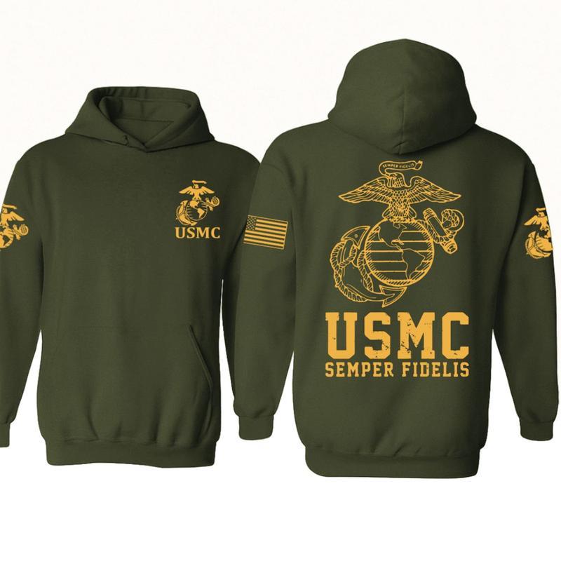 USMC 250th Birthday Hoodie – United States Marine Corps Hoodie