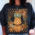 Coquette Pumpkin Fall Sweatshirt