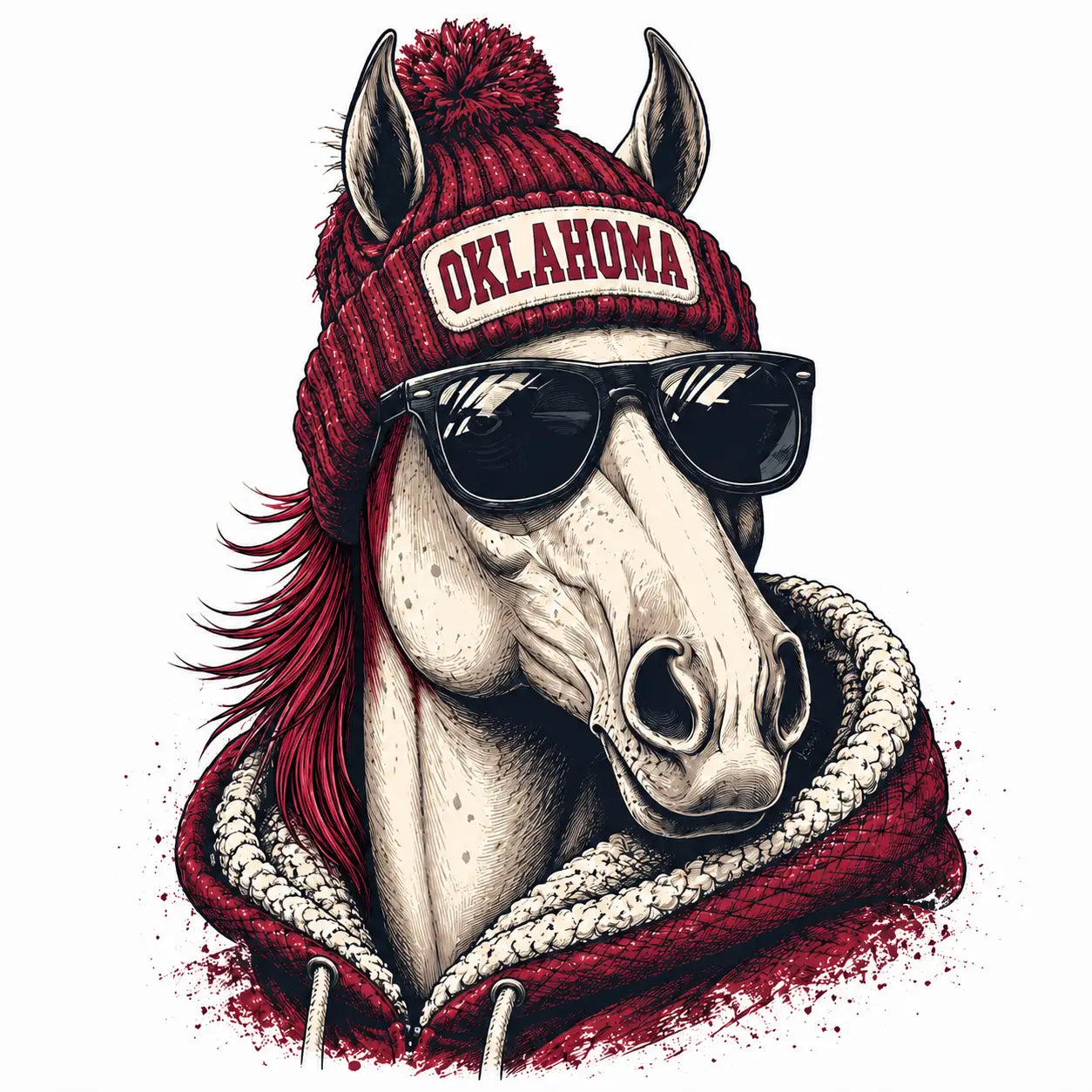 College Football Spirit Animal Football Graphic Sweatshirts