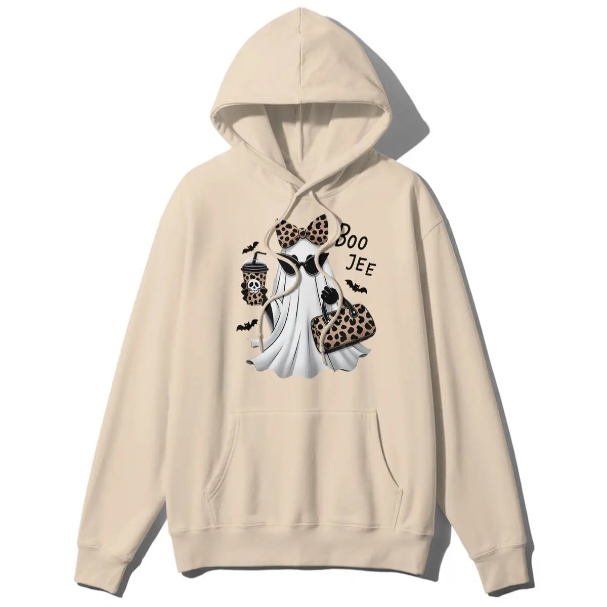 Boo-Jee Ghost Shirt Leopard Ghost Tee