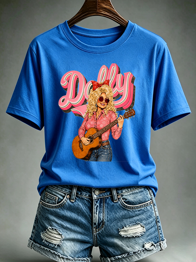 Women's Cowgirl Printed T-shirt