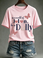 Women'S Commemorative Printed Casual T-Shirt