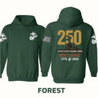 250th Anniversary T-Shirt & Hoodie – Classic Eagle Graphic