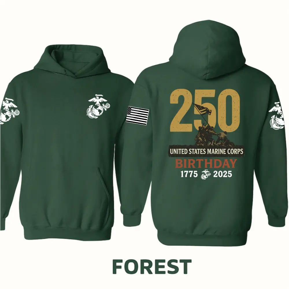 250th Anniversary T-Shirt & Hoodie – Classic Eagle Graphic