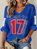 Women's Rugby Lovers Print T-Shirt