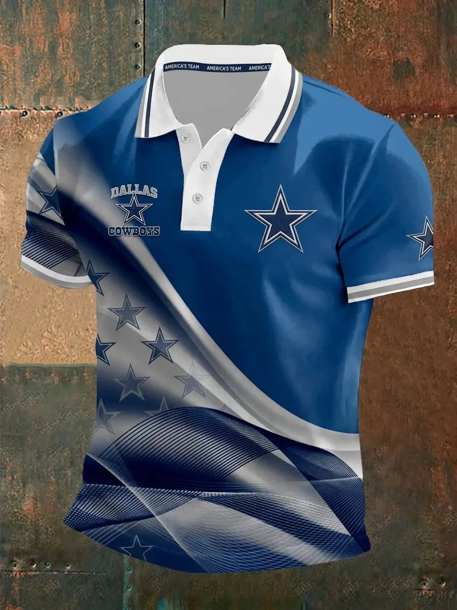 Men's Football   Short-Sleeve Polo Shirt
