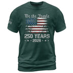 We The People 250 Years Shirt – USA Flag Independence 1776–2026 Tee