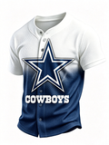 Men's Football Print Shirt