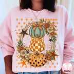 Coquette Pumpkin Fall Sweatshirt