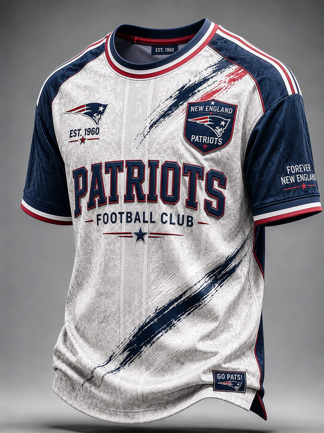 Men's Patriots Crew Neck Tee