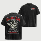 Retro 1-800-777-FELLA - Graphic Trendy Washed Tee