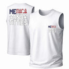 Merica And Titties Tank Top