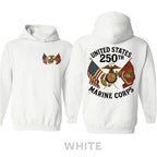 250th Anniversary Patriotic T-Shirt & Hoodie – 1775–2025 Vintage Eagle Graphic