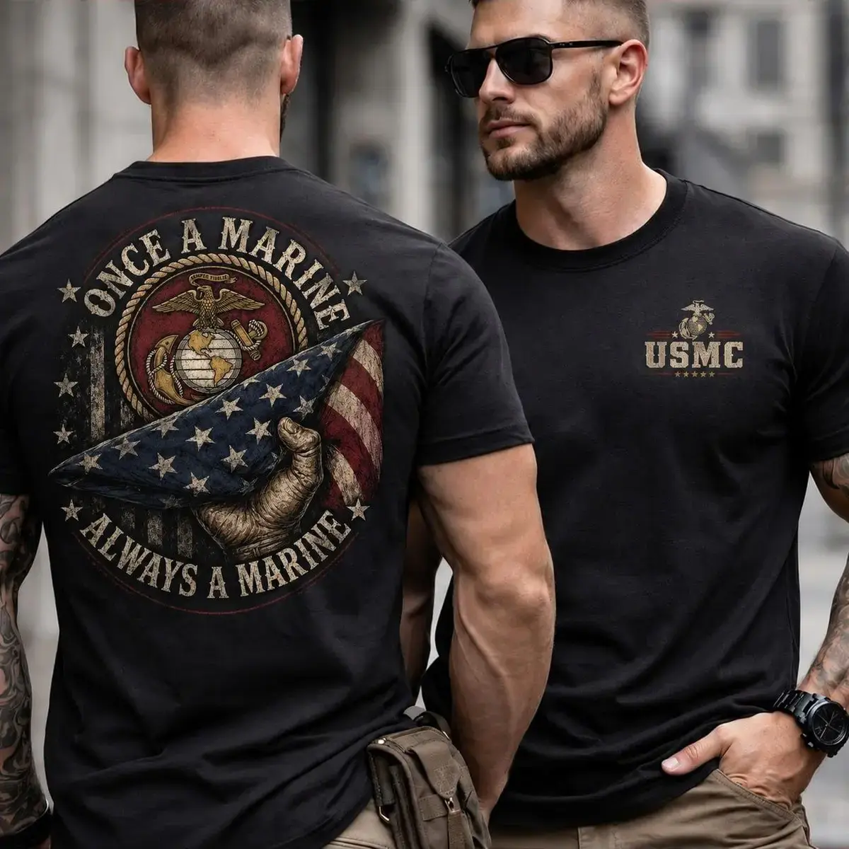 Once a Marine Always a Marine Shirt