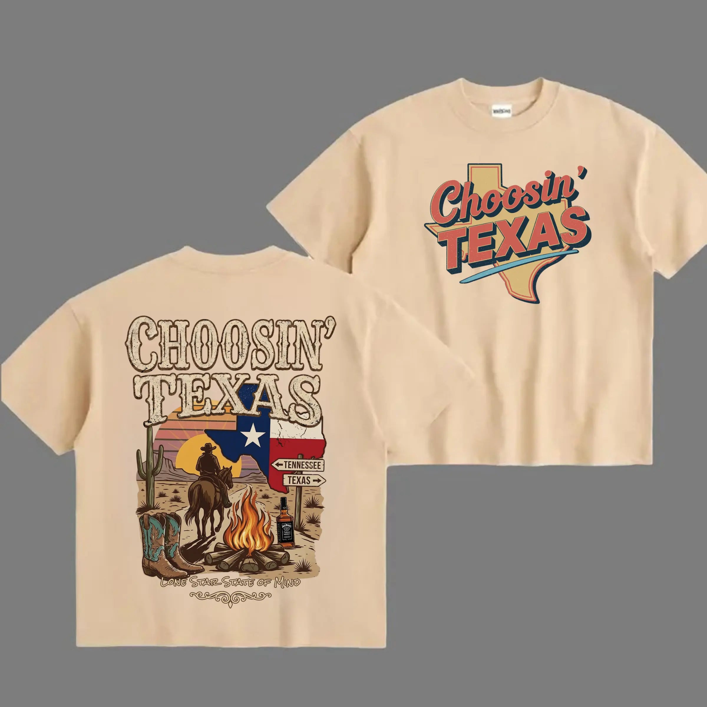 Ella Choosin' Texas T-Shirt, Lone Star State of Mind Tee