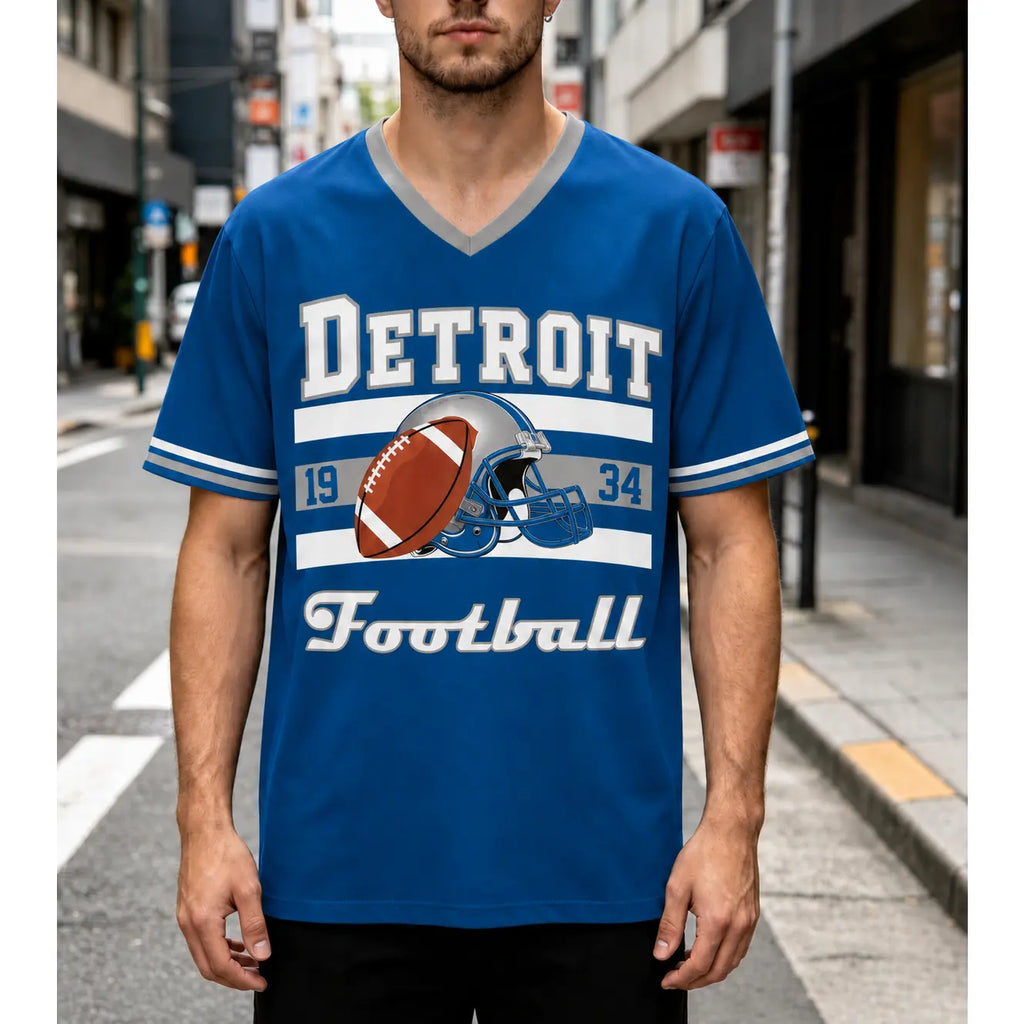 Football Classic V-Neck Fan Jersey