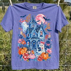 Cute Ghost Pumpkin Graphic Tee