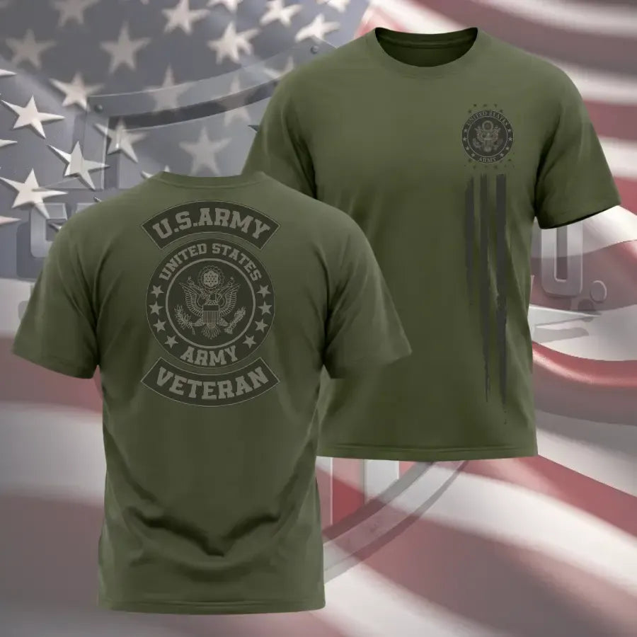 U.S. Army Veteran Shirt – Military Pride Classic Design,250 Independence T-Shirt