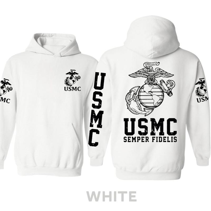 United States Marine Corps Hoodie – USMC 250th Birthday Hoodie