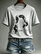 Women'S Country Music Printed Casual T-Shirt