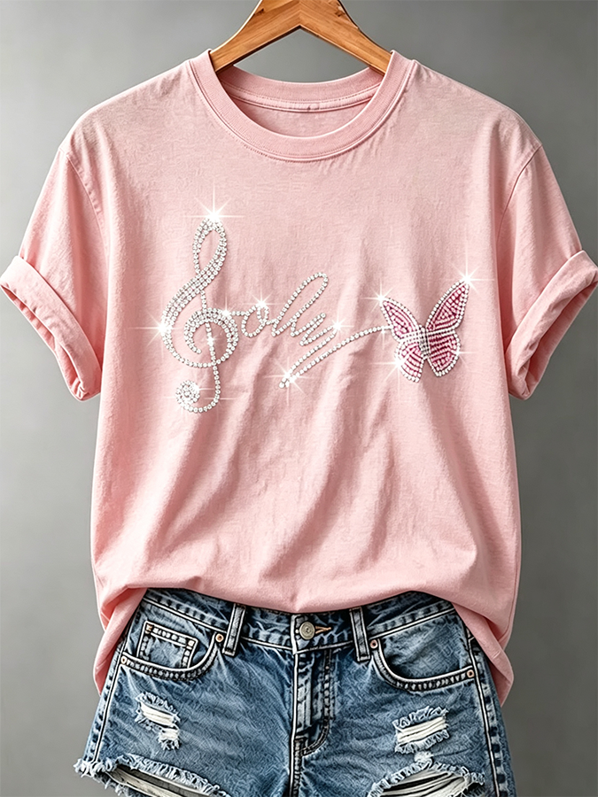 Women'S Commemorative Printed Casual T-Shirt