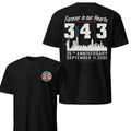 9/11 25th Anniversary Memorial Shirt — Honor 343 FDNY Heroes