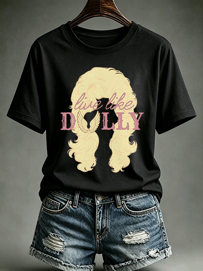 Women'S Commemorative Printed Casual T-Shirt