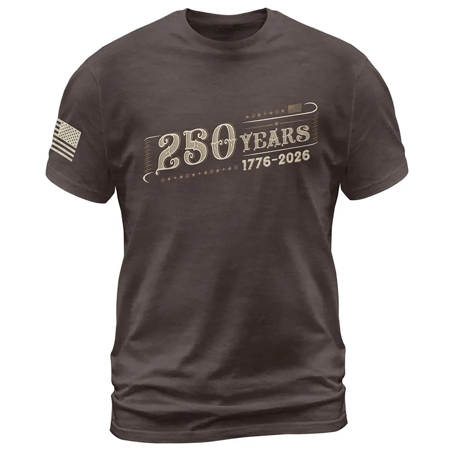 250 Years Independence Anniversary T-Shirt – 1776–2026 Vintage America