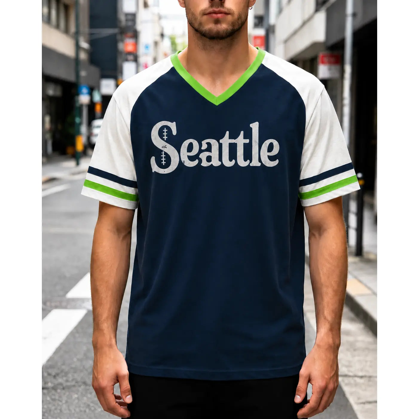 Unisex V-Neck Game Day Quick-Drying Tee