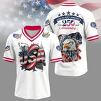 Premium AMC 250th Anniversary V-neck Baseball Jersey HY