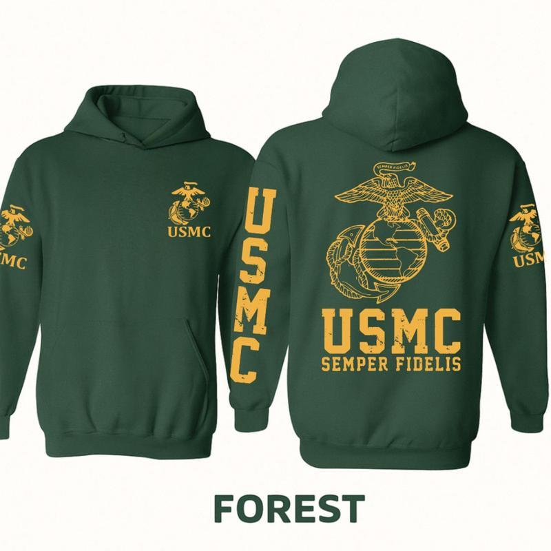 United States Marine Corps Hoodie – USMC 250th Birthday Hoodie