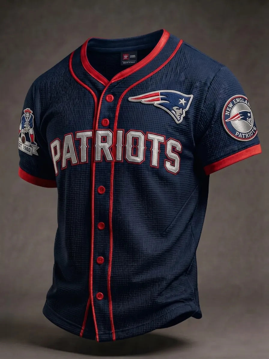 Men's Football Print Shirt