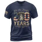 USA 250th Anniversary Shirt 1776-2026 Liberty Bell We The People Patri