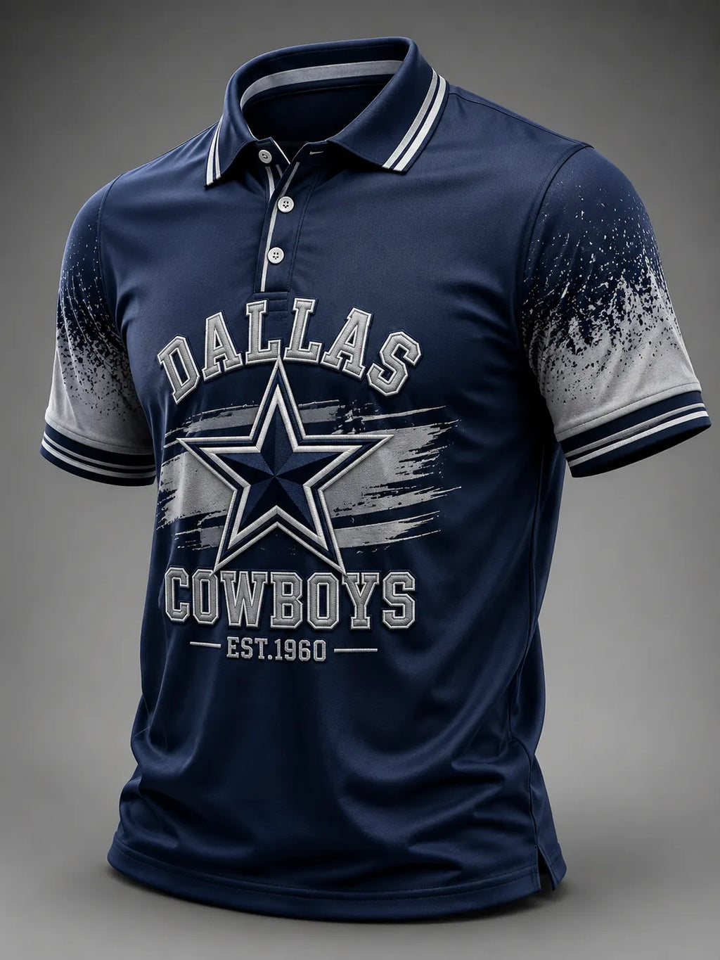 Men's Football Short-Sleeve Polo Shirt